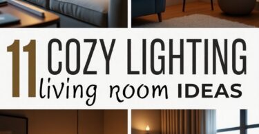 11 cozy lighting living room ideas