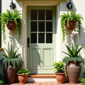 Adding a Touch of Nature Greenery and Plants