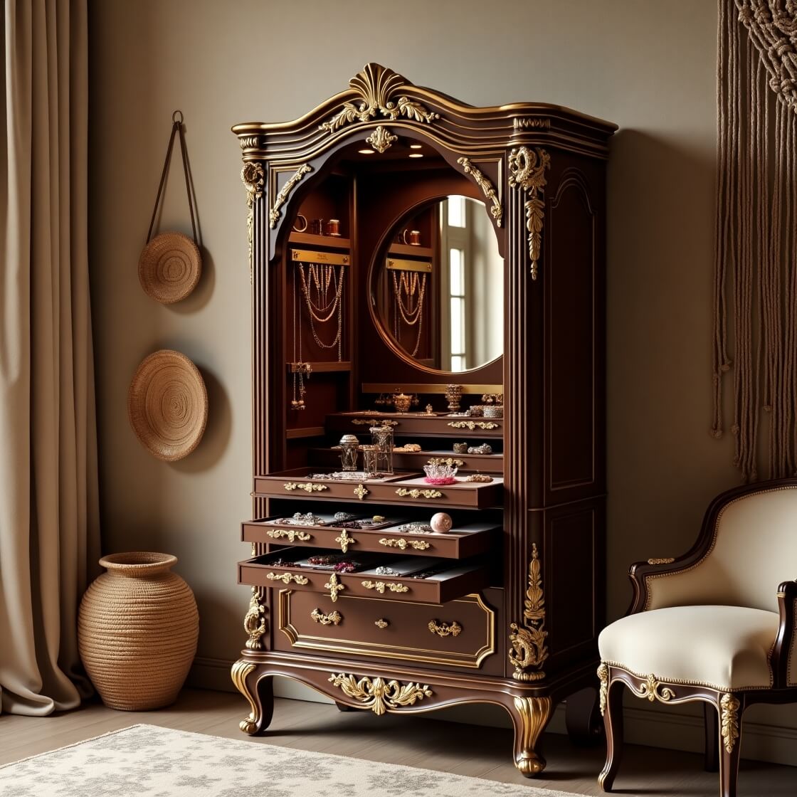 Antique Mirror Frame Revamp