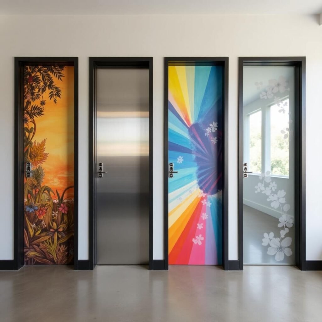 11 Door Murals & Creative Door Makeovers: Transform Your Home with ...