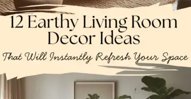 Earthy Living Room Decor