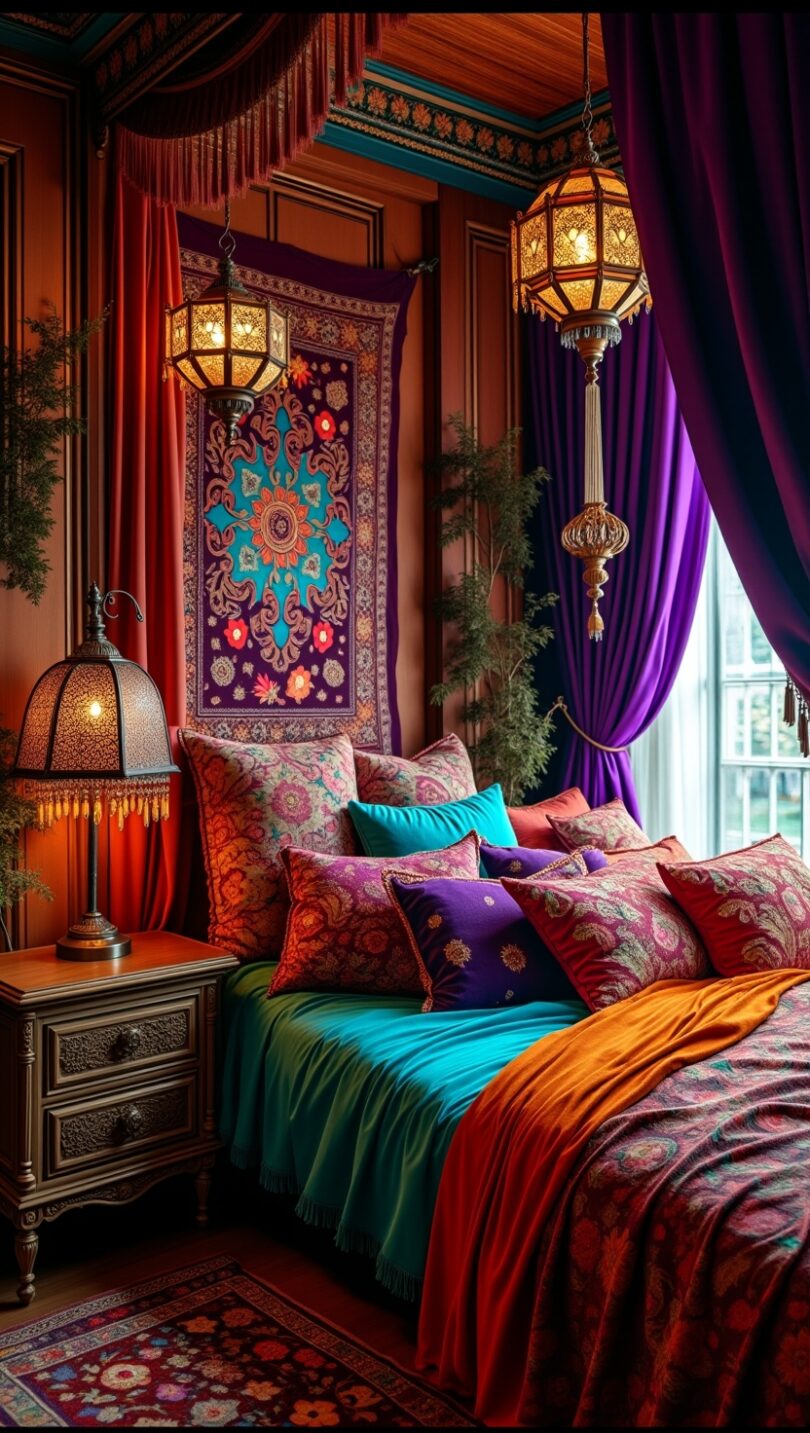Electic Boho Bedroom Ideas