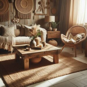 Embrace Natural Materials for a Grounded Feel