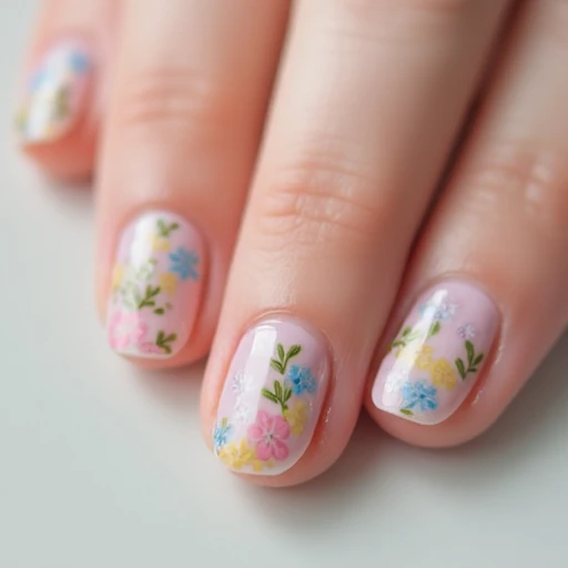 Floral Nail Designs
