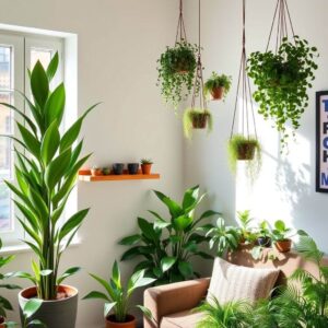 Incorporate Plants for Freshness