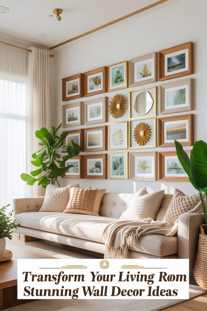 living room wall decor ideas