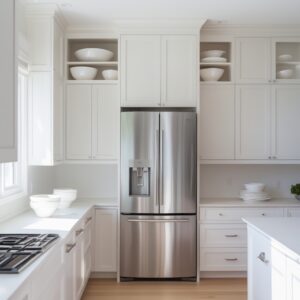 Built-In Cabinets Above the Fridge