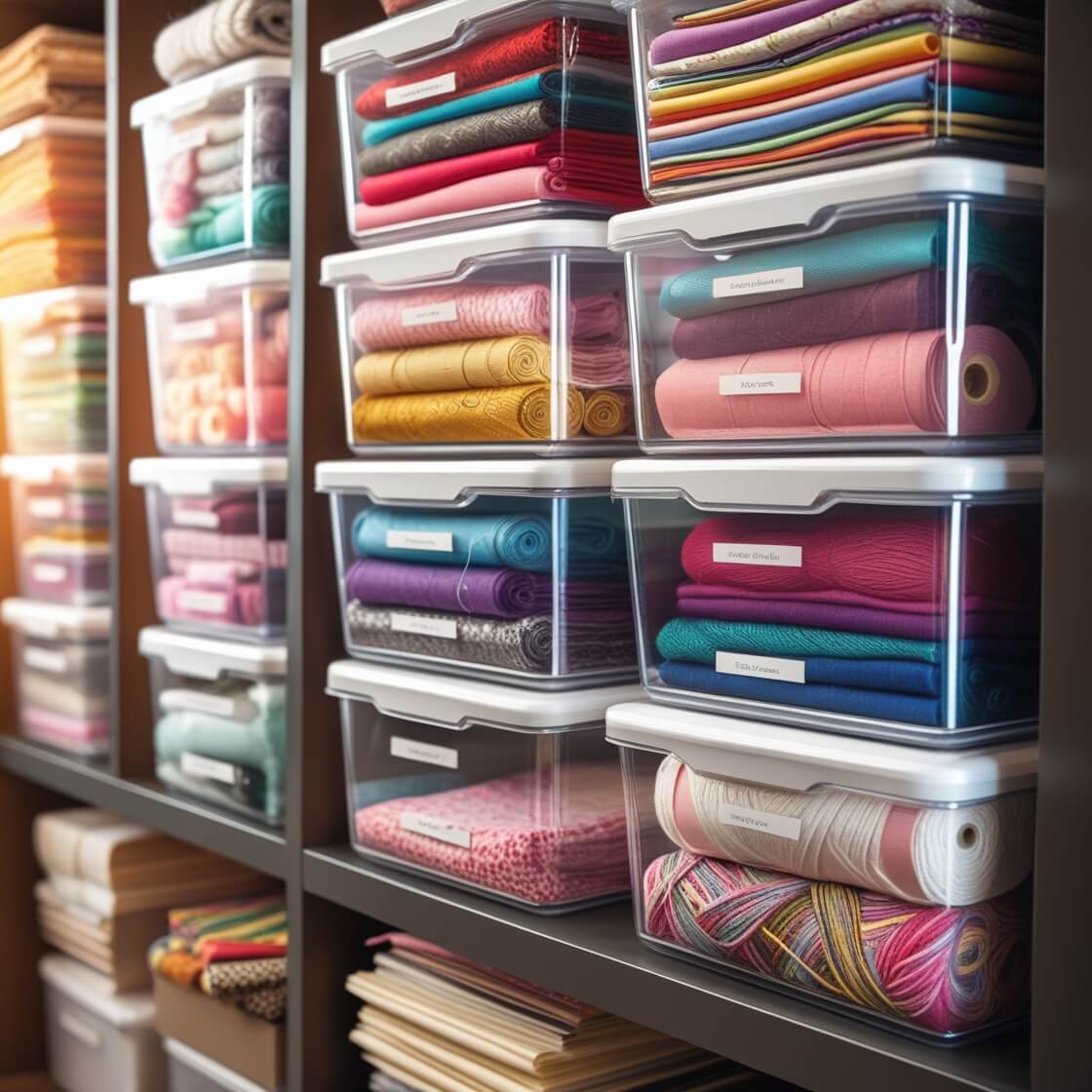 clear storage containers