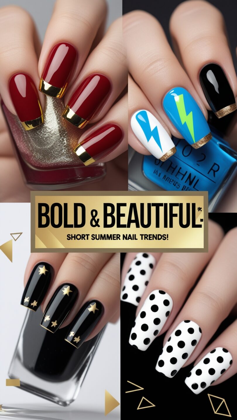 Short summer nail ideas
