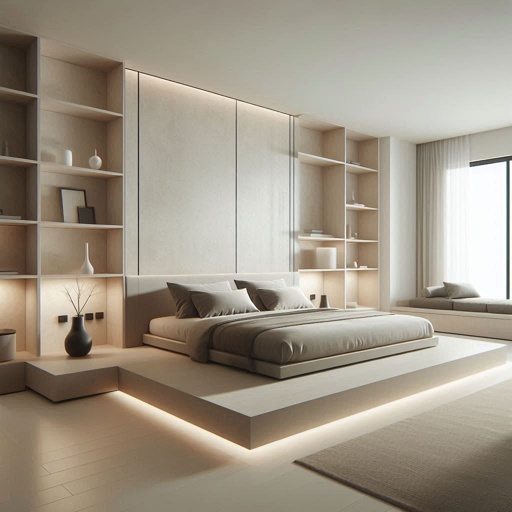 Low Profile and Floating Furniture