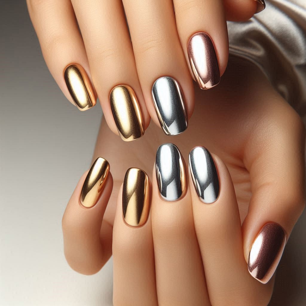 Metallic Nails