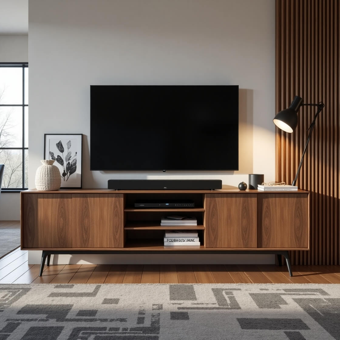 Mid-Century Modern TV Stand