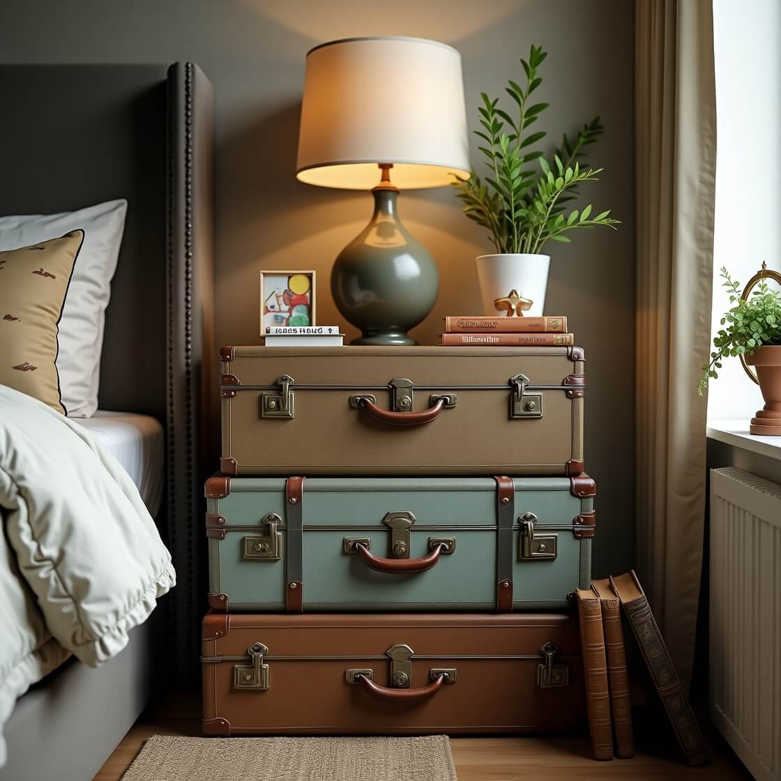 Repurposed Suitcases