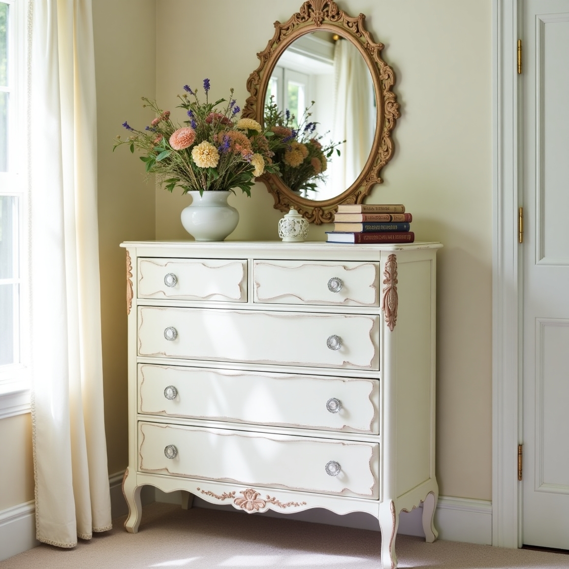 Shabby Chic Dresser Makeover