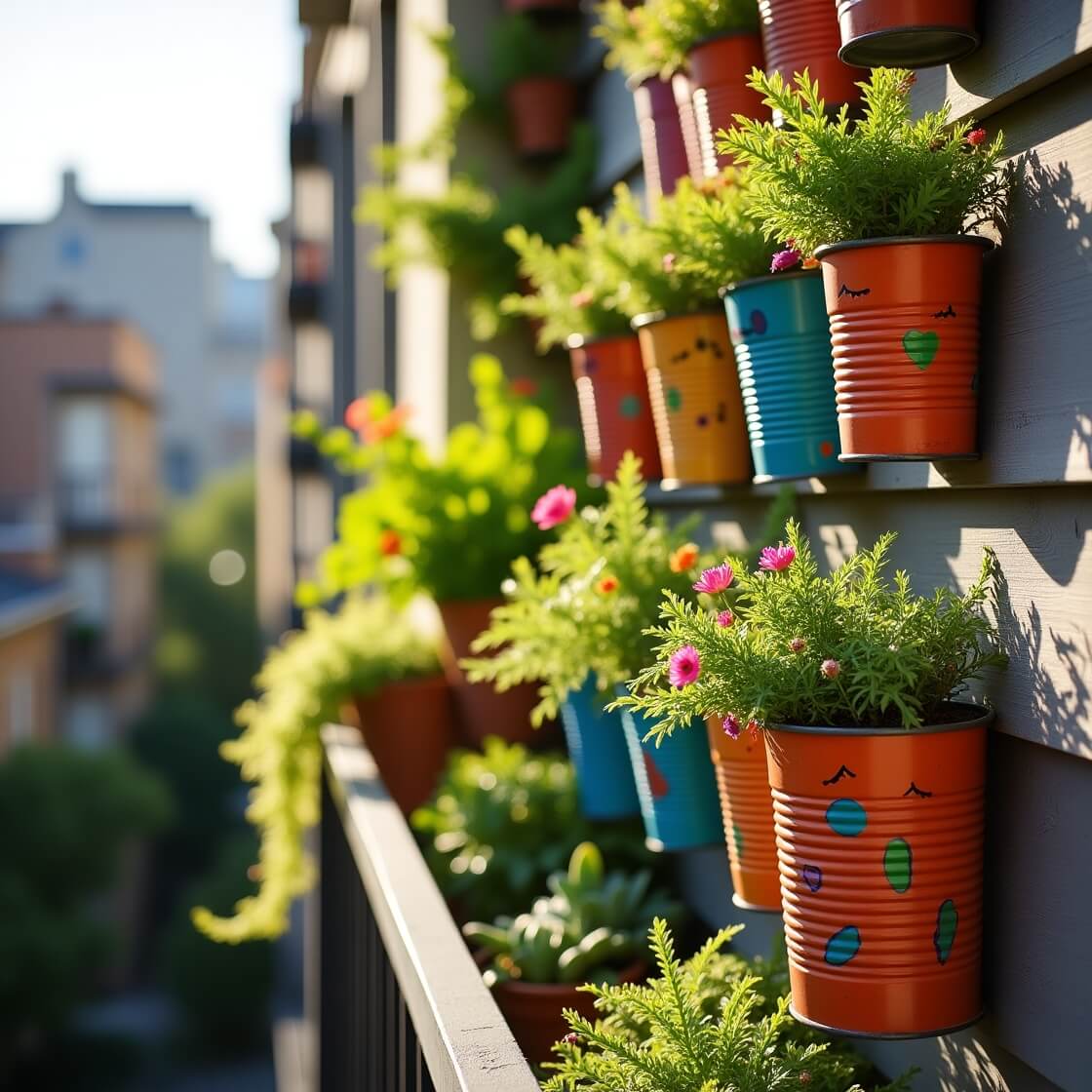 Tin Can Planters