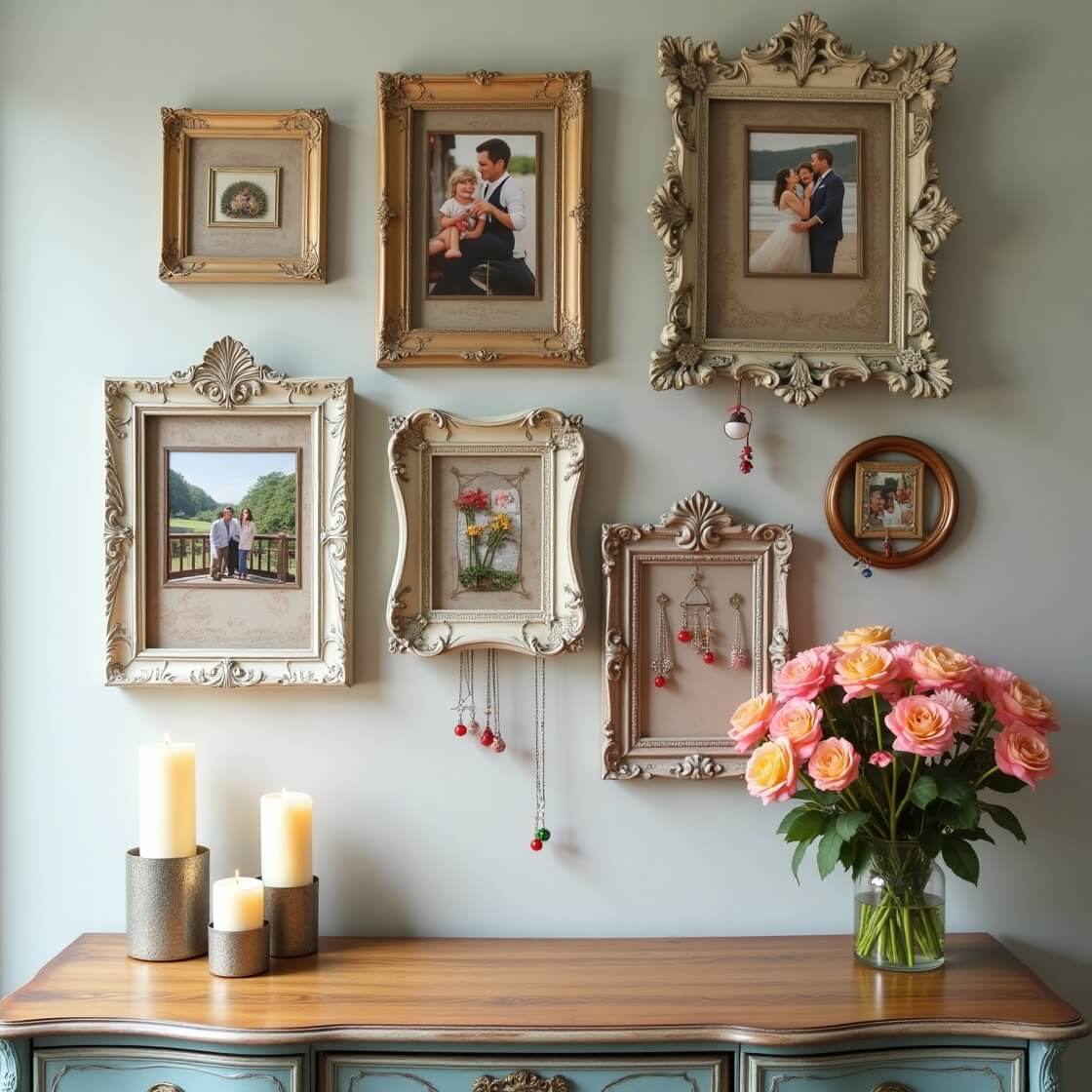 Upcycled Picture Frames