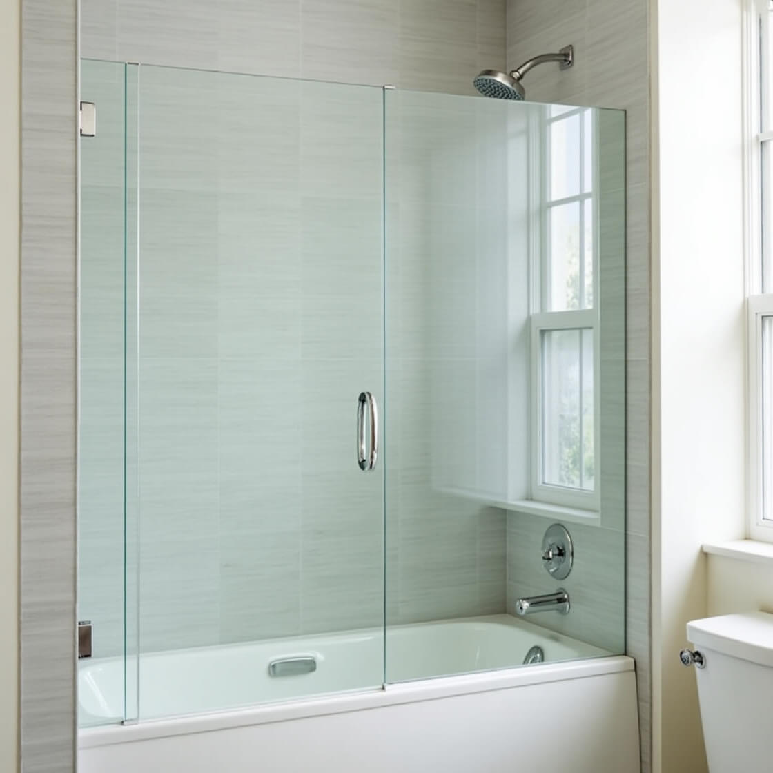 Use Glass Enclosures Instead of Shower Curtains