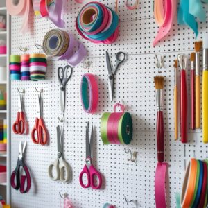 Use Pegboards for Efficient Storage