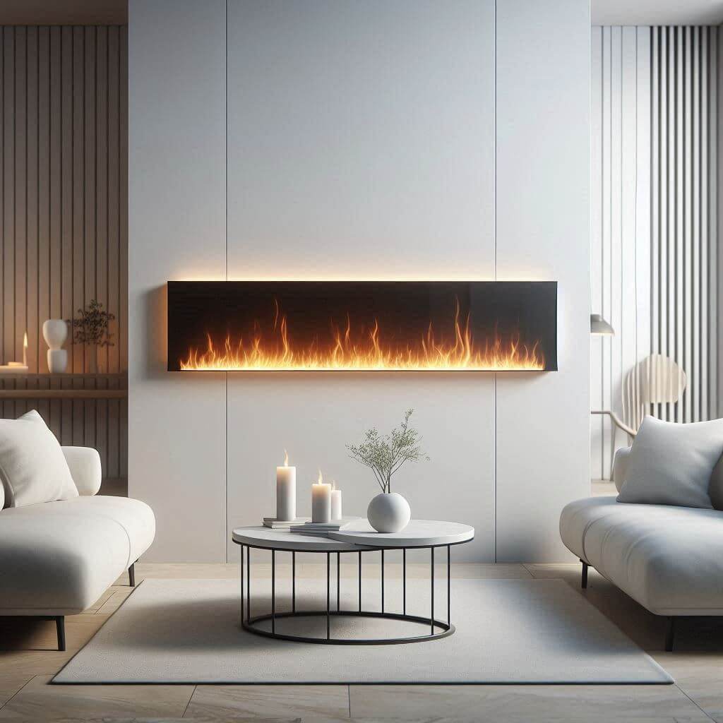Wall-Mounted Electric Fireplaces