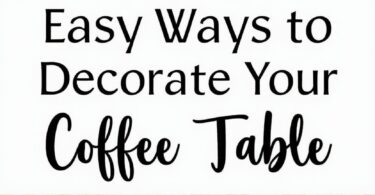Coffee Table arrangement ideas