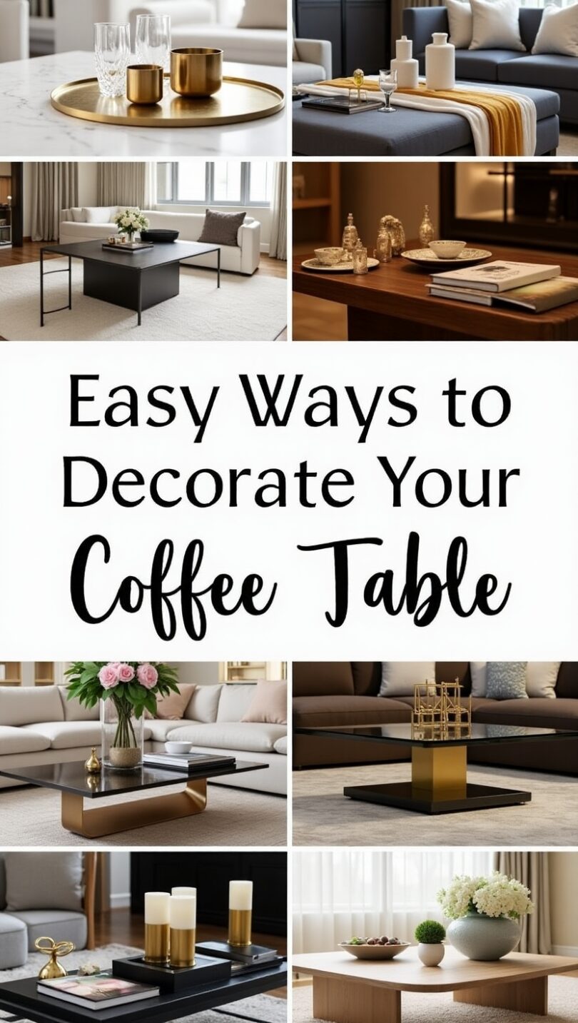 Coffee Table arrangement ideas