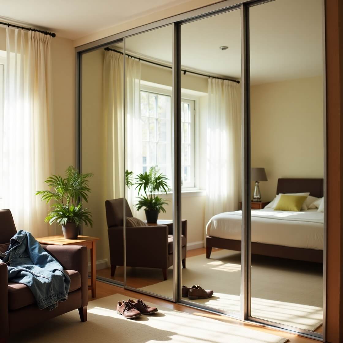 Sliding Doors With Mirrors
