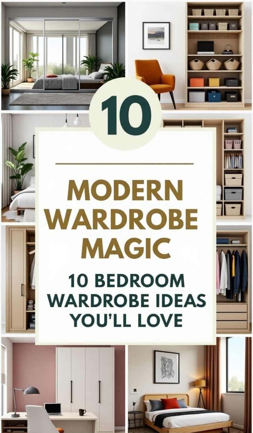 Wardrobe design bedroom