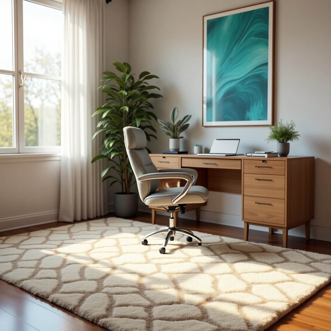 Home Office Area Rug