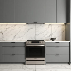 Large Format Tiles for Seamless Chic