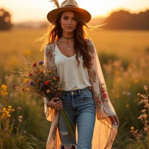 Layered With a Kimono