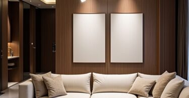 Living room ceiling design