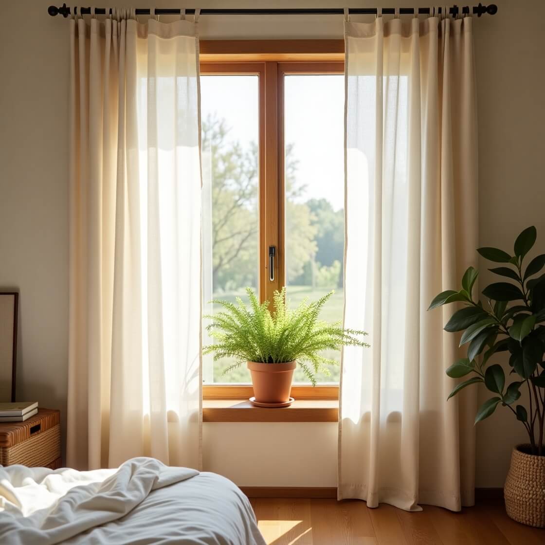 Solino Home European Flax Blackout Curtains