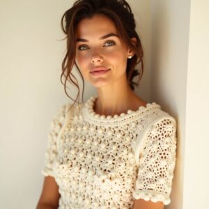 Textured Puff Stitch Tees