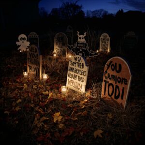 DIY Tombstones