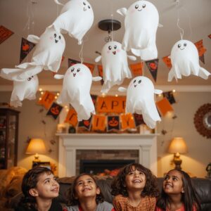 Floating Ghost Balloons